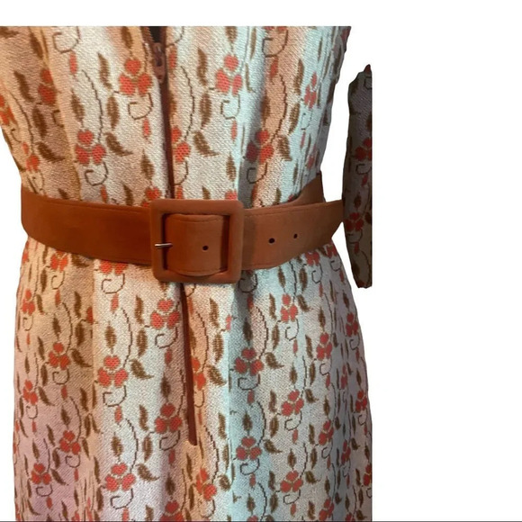 VINTAGE 1960’s Henry Lee knit belted dress MINT CONDITION! - Picture 8 of 10